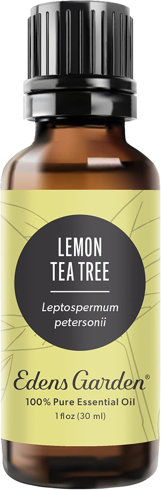 Edens Garden Lemon Tea Tree Essential Oil- 100% Pure Premium Grade, Undiluted, Natural, Therapeutic, Aromatherapy, The Best for Diffuser, Candle, Humidifiers, Kid Safe 30 ml (1 fl oz) EdensGarden