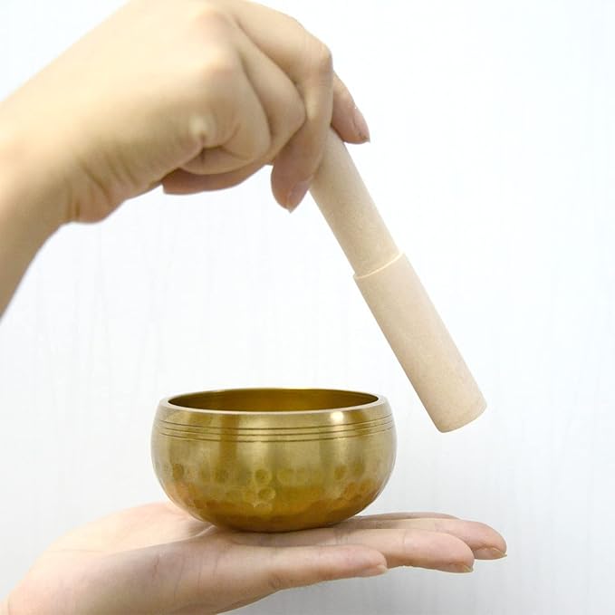 Singing Bowls, Tibetan Singing Bowl Set, Meditation Bowl, Sound Bowls-Easy To Play for Beginners - Bloomnest