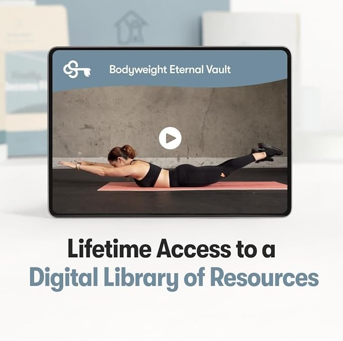 Bodyweight Phoenix Framework: Home Workout Series - Complete Fitness System with Transformation Journal, Elevate Card Deck, Burndown Tracker, Digital Vault Access, and Accountability System - - Bloomnest