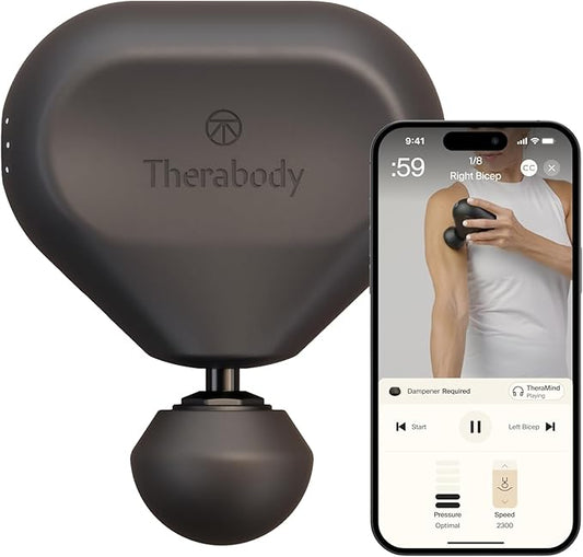TheraGun Mini (3rd Generation) by Therabody – Ultra-Portable Massage Gun and Travel Essential for Fast, Effective Pain and Tension Relief Anywhere (Black) - Bloomnest