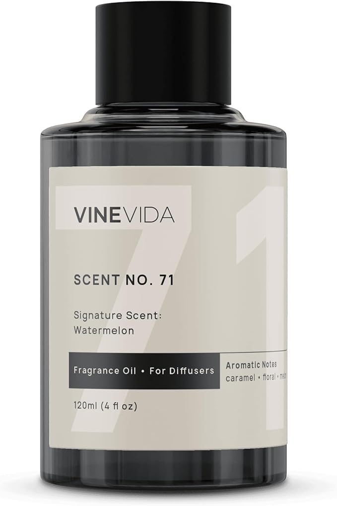 VINEVIDA [4 Fl Oz] Watermelon Fragrance Oil for Cold Air Diffusers, Essential Oils for Diffuser Oil Refill & Air Freshener Room Spray - Bloomnest