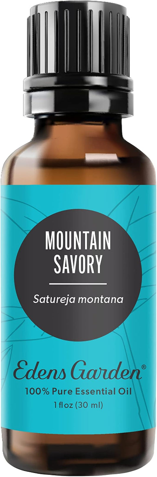 Edens Garden Mountain Savory Essential Oil- 100% Pure Premium Grade, Undiluted, Natural, Therapeutic, Aromatherapy, The Best for Diffuser, Candle, Laundry, Humidifiers 30 ml (1 fl oz) EdensGarden