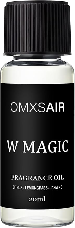 Luxury Hotel Scent W Maigc Oil Diffuser Refill Kit | Long Lasting Essential Oil for Large Room, HVAC & Car Waterless Fragrance Diffusers| Nanotech Formula| Spa Calming Aromatherapy Oil (20ml/0.7FL oz) - Bloomnest