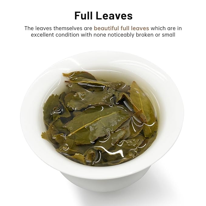 iTeaworld Tieguanyin-Green Oolong tea loose leaf - Natural Orchid Fragrance Authentic Fujian Anxi Tieguanyin 100g - Whole Tea leaves Oolong Tea for Health with 20 Empty Tea Bags, 3.5oz - Bloomnest