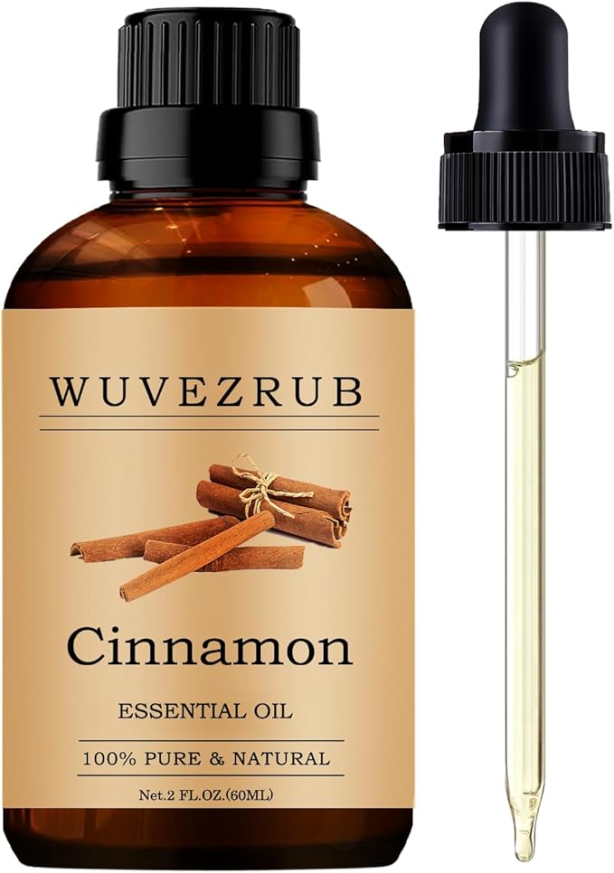 Cinnamon Essential Oils, 60ML Pure and Natural Essential Oil for Aromatherapy Diffuser - Cinnamon /2 Fl Oz - Bloomnest