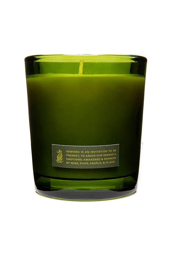 Rewined-Merlot Scented Candles(10oz)- Notes of Violet, Plum and Tobacco Leaf, Nontoxic Candles - Bloomnest