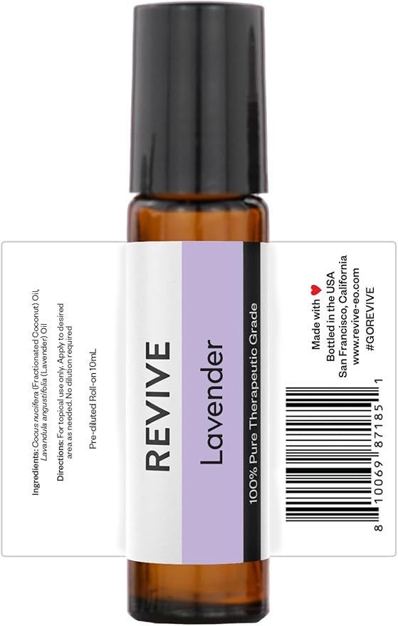 Top 6 Roll-Ons Kit by Revive Essential Oils - 100% Pure Therapeutic Grade, For Diffuser, Humidifier, Massage, Aromatherapy, Skin & Hair Care - Cruelty Free - Unrefined Oils With No Fillers. - Bloomnest