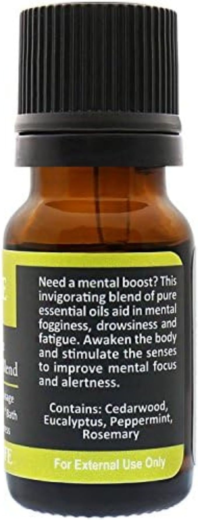 Plantlife Awake Aromatherapy Essential Oil Blend - Straight from The Plant 100% Pure Therapeutic Grade - No Additives or Fillers - Made in California 10 ml - Bloomnest