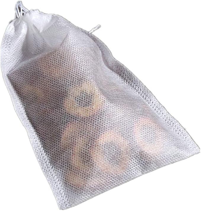 TamBee 100 Pack Disposable Tea Filter Bags Tea infusers 4" x 6" Empty Muslin Drawstring Seal Filter Tea Bags Drawstring Herb Loose Tea bag for Brew Tea Cold Brew Coffee（4" x 6" /10 x 15cm） - Bloomnest