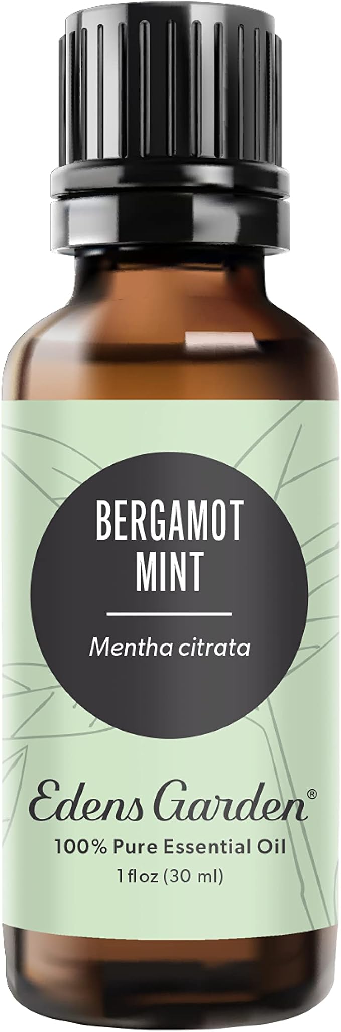 Edens Garden Bergamot Mint Essential Oil- 100% Pure Premium Grade, Undiluted, Natural, Therapeutic, Aromatherapy, The Best for Diffuser, Skin, Candle, Laundry 30 ml (1 fl oz) EdensGarden
