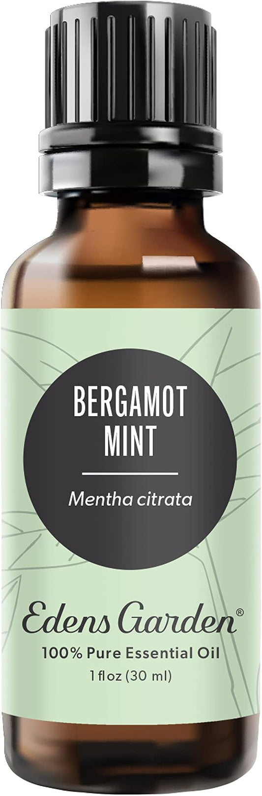 Edens Garden Bergamot Mint Essential Oil- 100% Pure Premium Grade, Undiluted, Natural, Therapeutic, Aromatherapy, The Best for Diffuser, Skin, Candle, Laundry 30 ml (1 fl oz) EdensGarden
