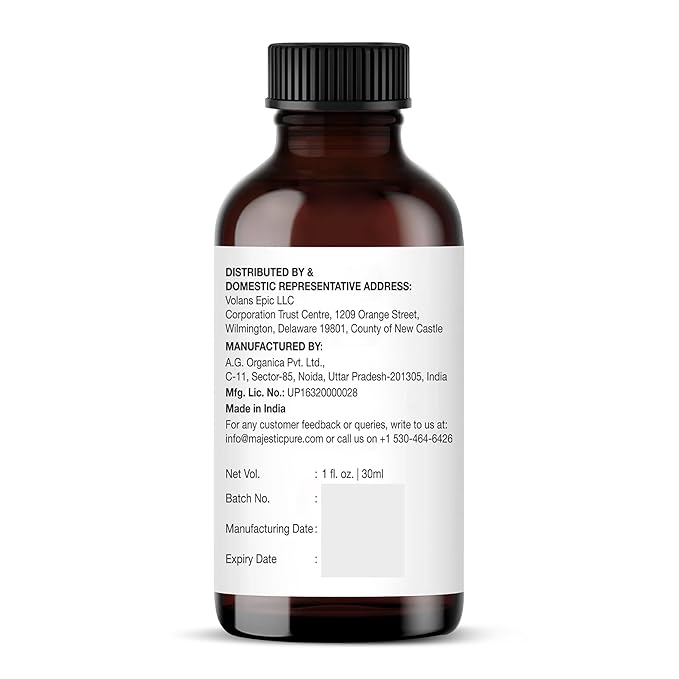 Majestic Pure Geranium Essential Oil with Glass Dropper - 1 Fl Oz - 100% Pure and Natural Geranium Oil - Premium Grade Essential Oils for Diffuser, Aromatherapy, Soap and Candle Making - Bloomnest