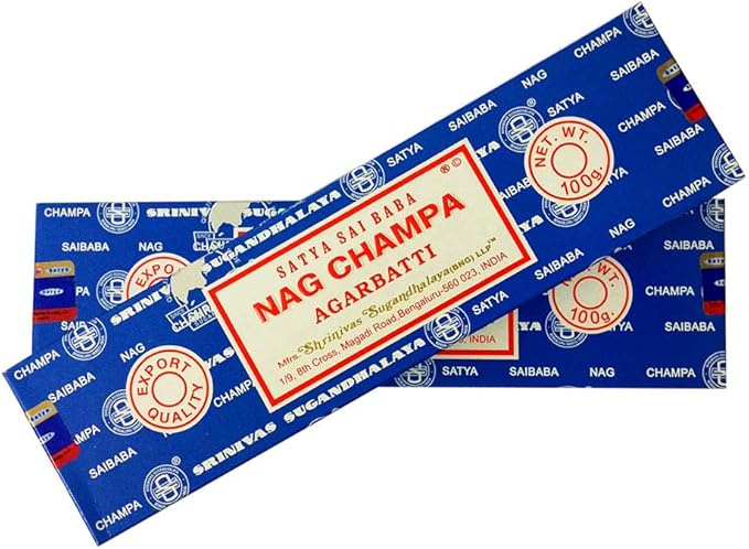 Satya Nag Champa 200 gram Incense Sticks for Positivity, Meditation, Relaxation, Yoga, Healing by Giftbrit