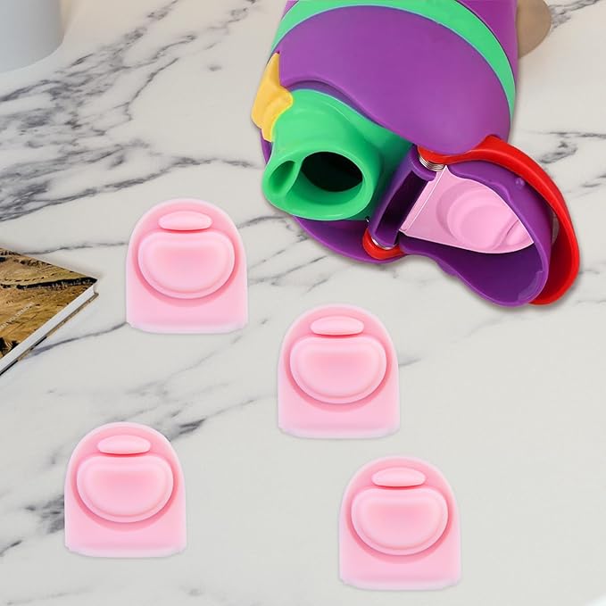 4pcs Replacement Stopper Seal Compatible with Owala FreeSip 24oz 32oz,Water Bottle Lid Insert Cap Silicone Seal Parts for Owala 16/19/24/32/40oz Spout Gasket Mouth piece Accessories F3 Frokolla
