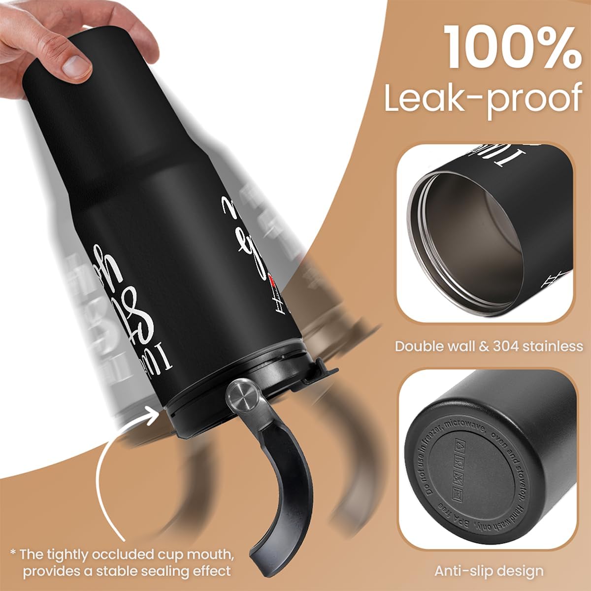 SANDJEST Nurse Gifts for Women, I Will Stab You Nurses Tumbler with Handle 30oz Flip Straw Stainless Steel Coffee Travel Cup, Nurse Appreciation Gifts for Birthday Christmas Nurse Week Graduation