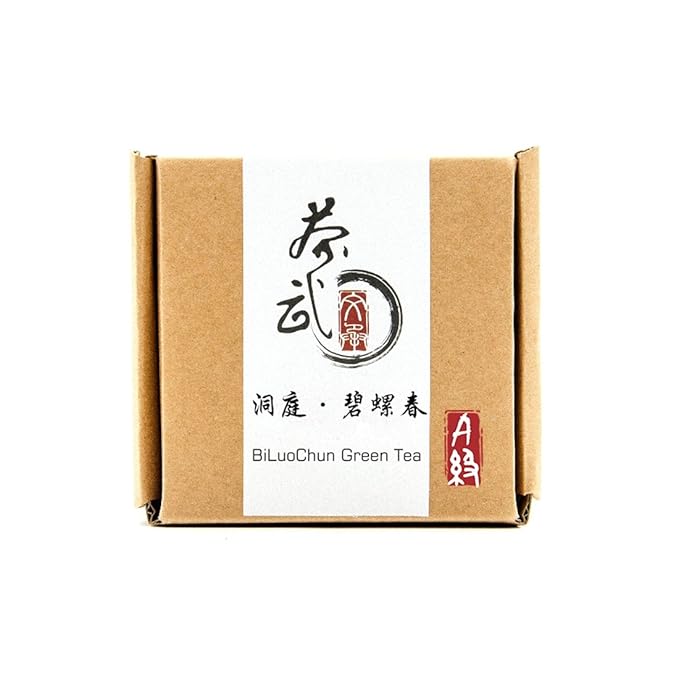 ChaWuWarmSun-[A] BiLuoChun Green Tea,3.5oz(100g),Loose Leaf Tea,DongTing Mountain,Chinese Famous Green Tea - Bloomnest