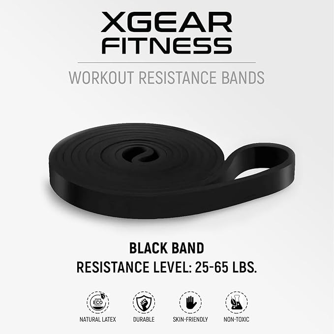 Pull Up Assist Bands - Heavy Duty Resistance Bands for Body Stretching, Powerlifting, Resistance Training - Bloomnest