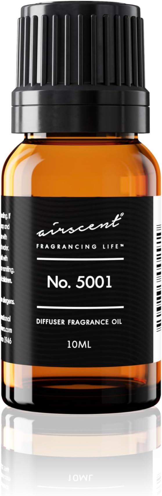 AirScent Baccarat Rouge Inspired Diffuser Oil - Perfume Dupe - Premium Fragrance Oil No. 5001 for Ultrasonic and Waterless Diffusers and Crafting - 10 mL, 0.34 fl oz Glass Dropper Bottle - Bloomnest