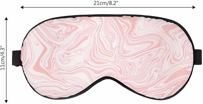 Marble SleepMask Grunge Abstract Liquid Paint Men Women Sleep Mask with Adjustable Strap Eye Cover Eye Shade for Travel, Nap,Meditation - Bloomnest