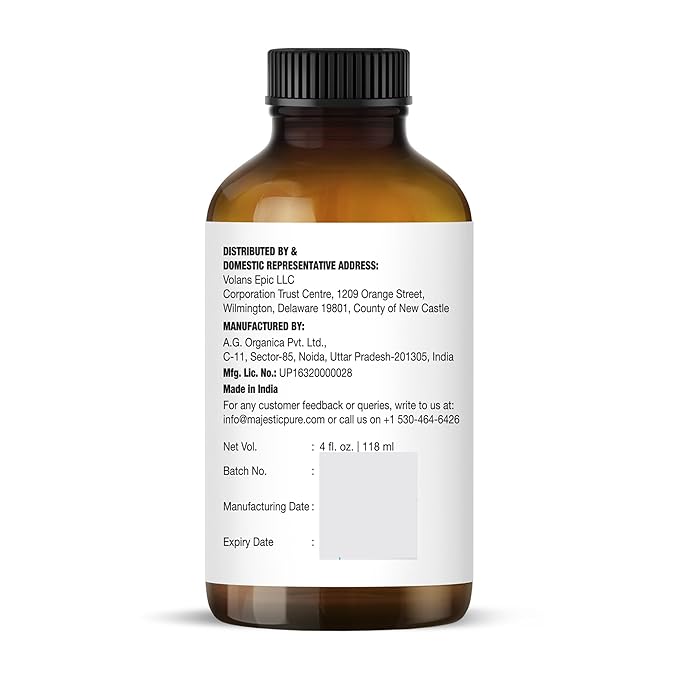 Majestic Pure Lemongrass Essential Oil with Glass Dropper - Huge 4 Fl Oz - 100% Pure and Natural Lemongrass Oil - Premium Grade Essential Oils for Diffuser, Aromatherapy, Soap and Candle Making - Bloomnest