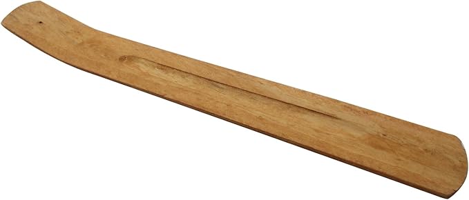 TRENDBOX 30pcs Handmade Plain Wood Wooden Incense Stick Holder Burner Ash Catcher Natural Design Buddhist - Bloomnest
