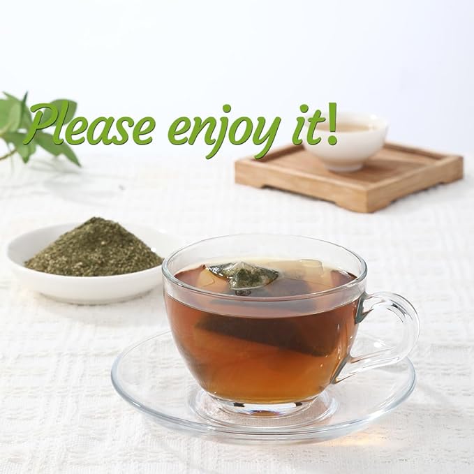 100 Premium Papaya Leaf Tea Bags, Made with 100% Natural Papaya Leaves, Free Wellness Tea, No Additives & Caffeine Free. - Bloomnest