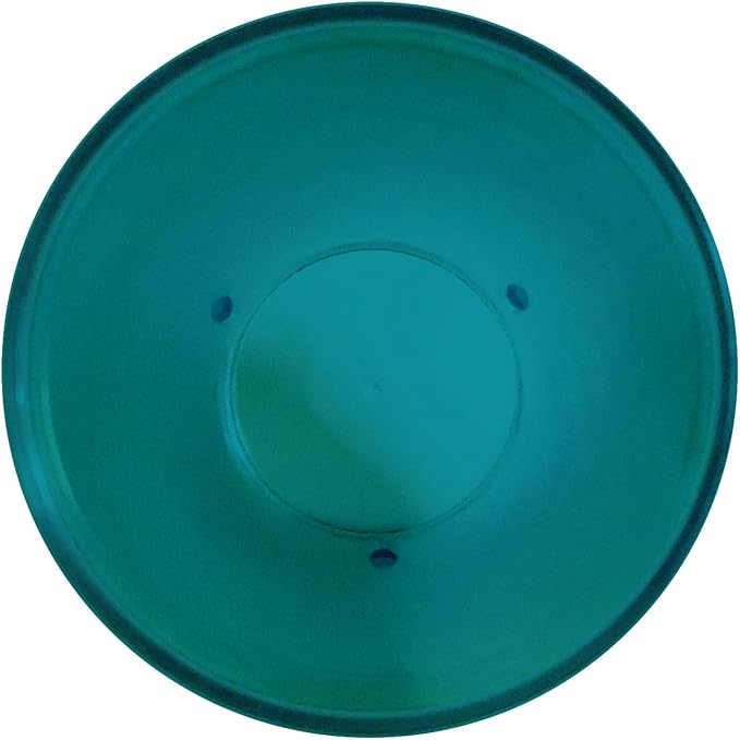 Party Outlaw Teal Plastic Cup Tumblers 6 Pc 20oz Lightweight, Heavy Duty Stackable Cafe Style Plastic Glasses. Reusable & Dishwasher Safe Ice Tea & Water Cups - Bloomnest