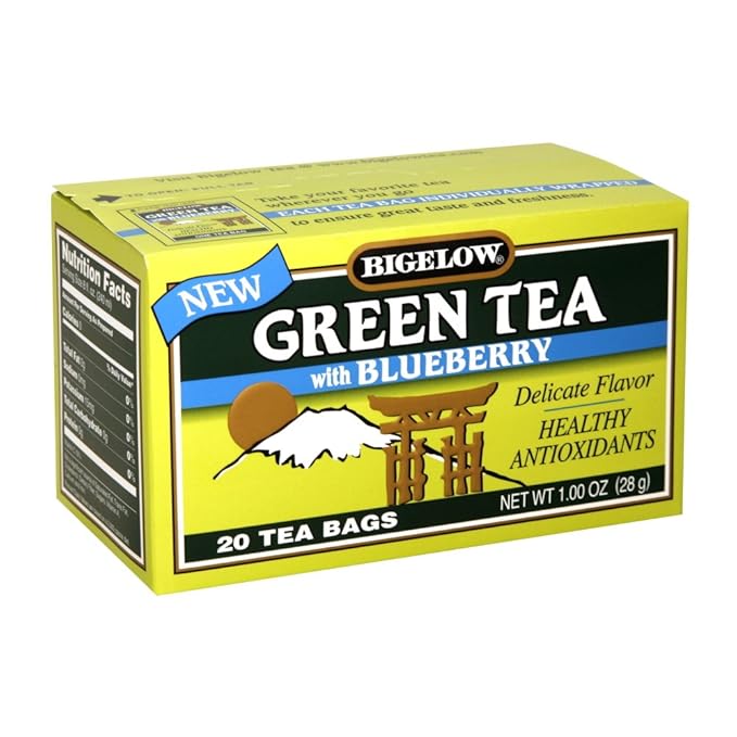 Bigelow Tea Green Tea with Blueberry, 20 ct - Bloomnest