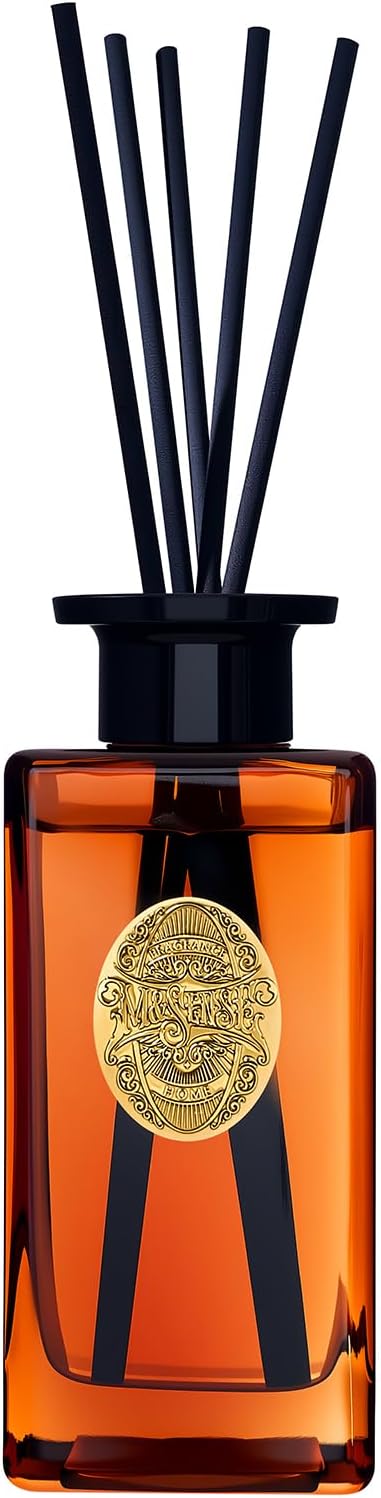 M&SENSE 10.14 oz Large Reed Diffuser Set | Magical Oriental Scent Oil Diffuser with Sticks |Hotel Collection Non-Toxic Essential Oil |for Bedroom Bathroom Living Room - Bloomnest