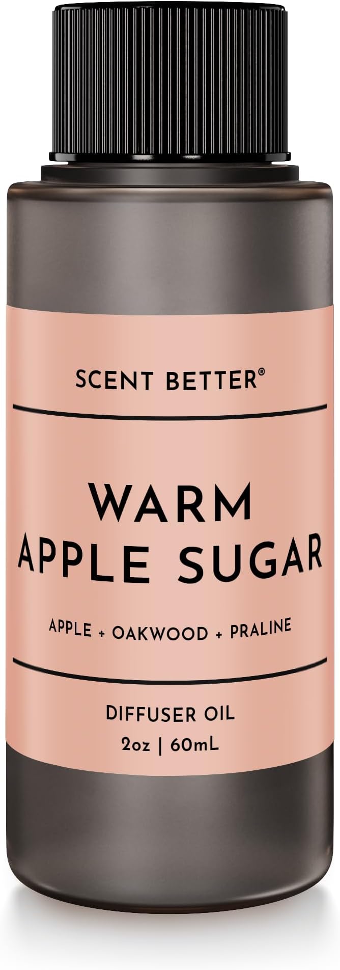 Scent Better Warm Apple Sugar Aroma Essential Oil Blend: an Aromatherapy Blend of Apple, Oakwood, and Praline for Ultrasonic Diffusers & Nebulizers (2 Fl Oz, 60 mL) - Bloomnest