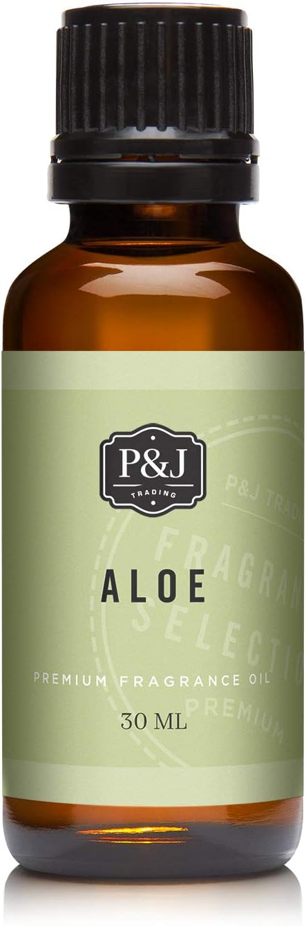 P&J Fragrance Oil - Aloe Oil 30ml - Candle Scents, Soap Making, Diffuser Oil, Fresh Scents - Bloomnest