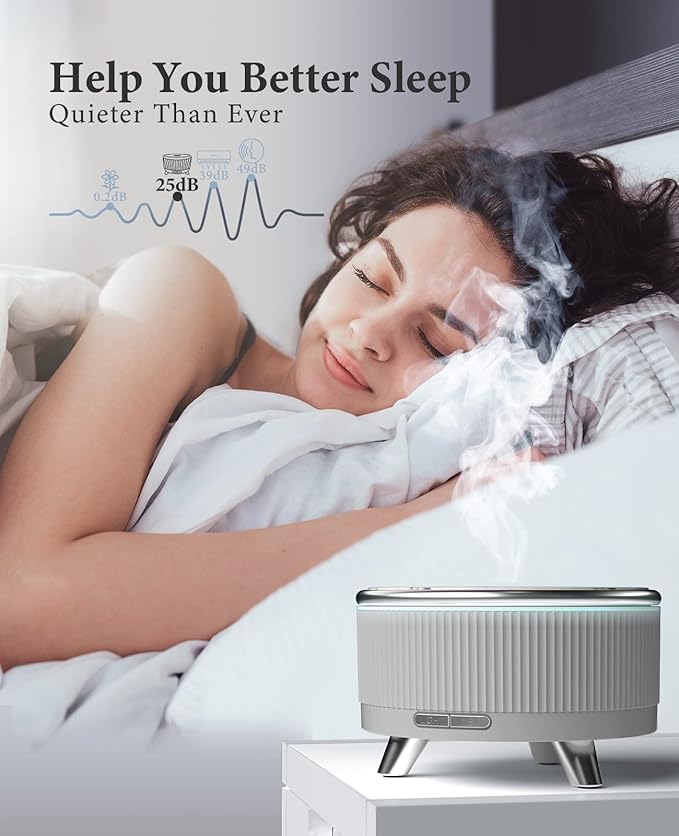 Diffusers for Essential Oils Large Room, 500ml Aromatherapy Diffuser，7 Colors Changed - Bloomnest