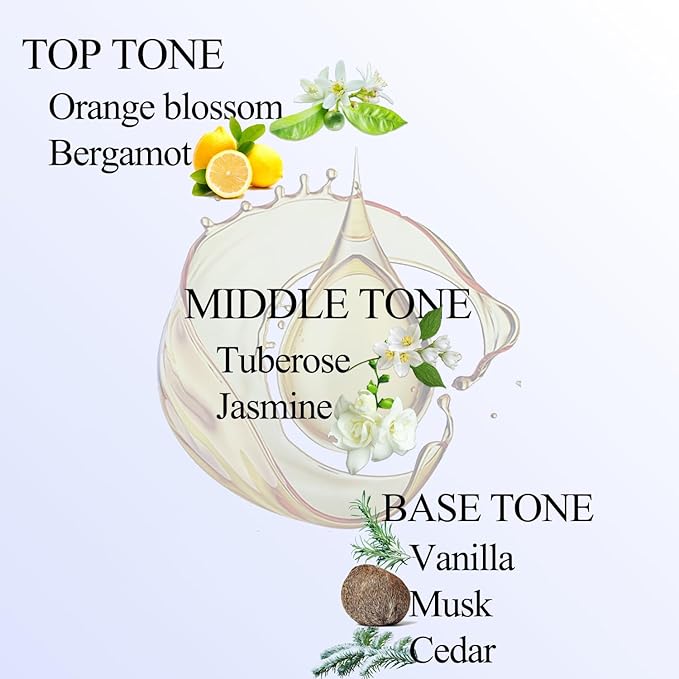 My Way Essential Oil Inspired by Luxury Hotel for Diffusers, Pure Diffuser Oil, Lemon, Tuberose and Vanilla, Home Luxury Scent - 30ML - Bloomnest