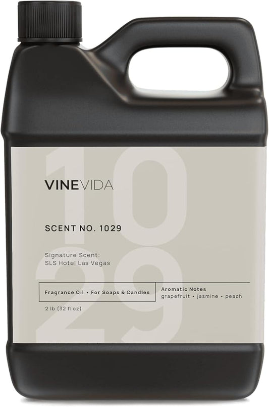 VINEVIDA Scent NO. 1029 Fragrance Oil for Cold Air Diffusers - 32oz (2lbs) - Inspired by: SLS Hotel Las Vegas Hotel Fragrance Diffuser Oil - Hotel Scents for Home - Diffuser Oil VINEVIDA
