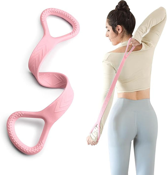 Figure 8 Resistance Band, Resistance Bands for Working Out Chest Arm and Shoulder Stretch Exercise Equipment for Yoga, Pilates, Stretching Daily Training is Easy to Carry - Bloomnest