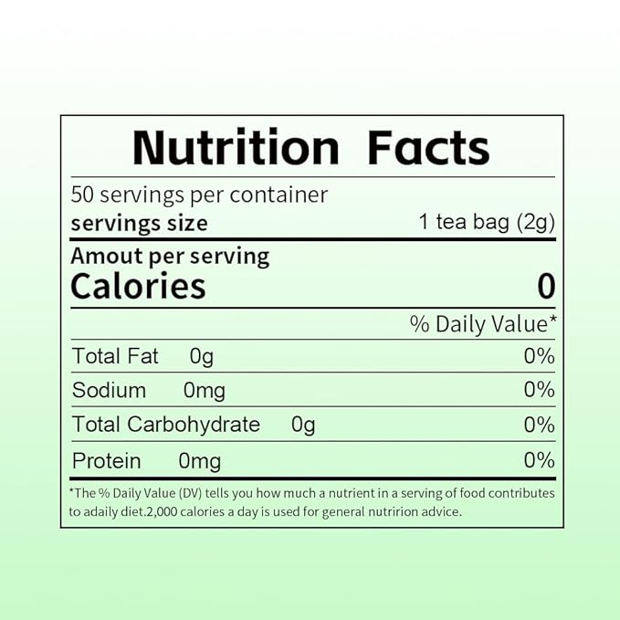 ZenVitality Dandelion Leaf and Root Tea（50 Bags）100% Certified Organic/Decaffeinated Naturally beneficial for liver/blood pressure/blood sugar/digestive health Decaffeinated - Bloomnest