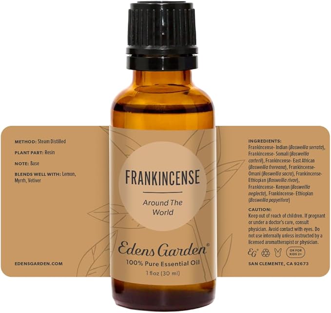 Edens Garden Frankincense Around The World Essential Oil, 100% Pure Therapeutic Grade (Undiluted Natural/Homeopathic Aromatherapy Scented Essential Oil Singles) 30 ml - Bloomnest