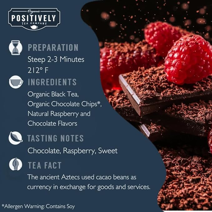 Organic Positively Tea Company, Dessert Tea Sampler, Loose Leaf, 4 Ounce, 3 Pack - Bloomnest