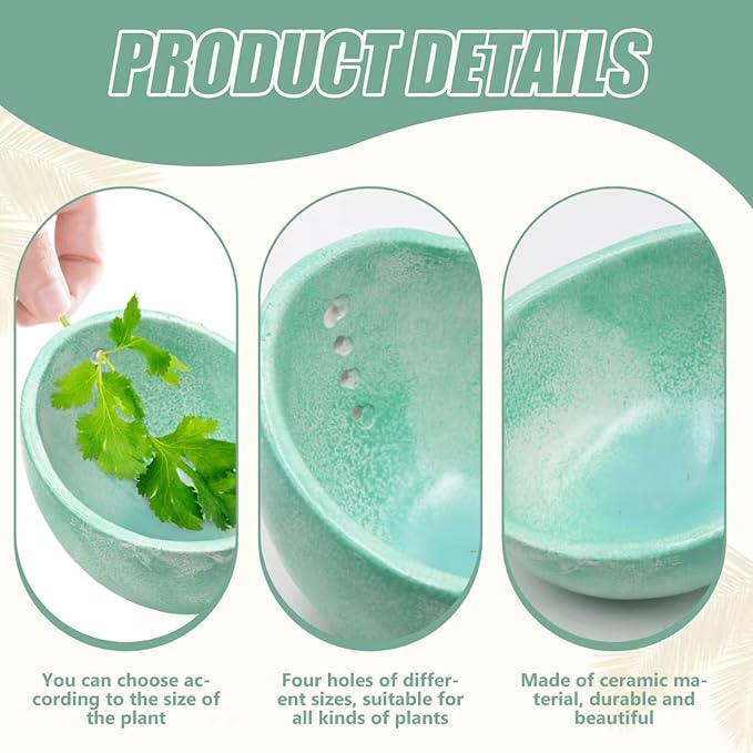 2025 New Handmade Ceramic Herb Stripper Bowl -Herb Stripper,Herb Stripping Bowl,Efficient Herb Peeling Cup for Salads & Cooking, Pottery Kitchen Tool for Meal Prep (1Pcs) - Bloomnest