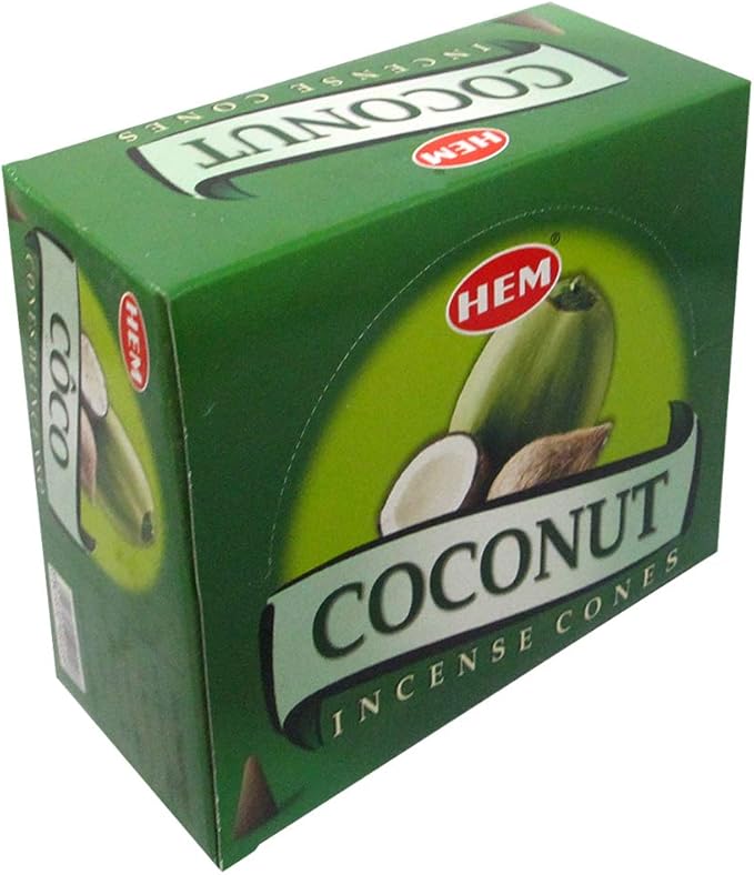 Coconut Incense Cones And Cone Incense Burner Bundle Insence Insense Hem Incense TRUMIRI
