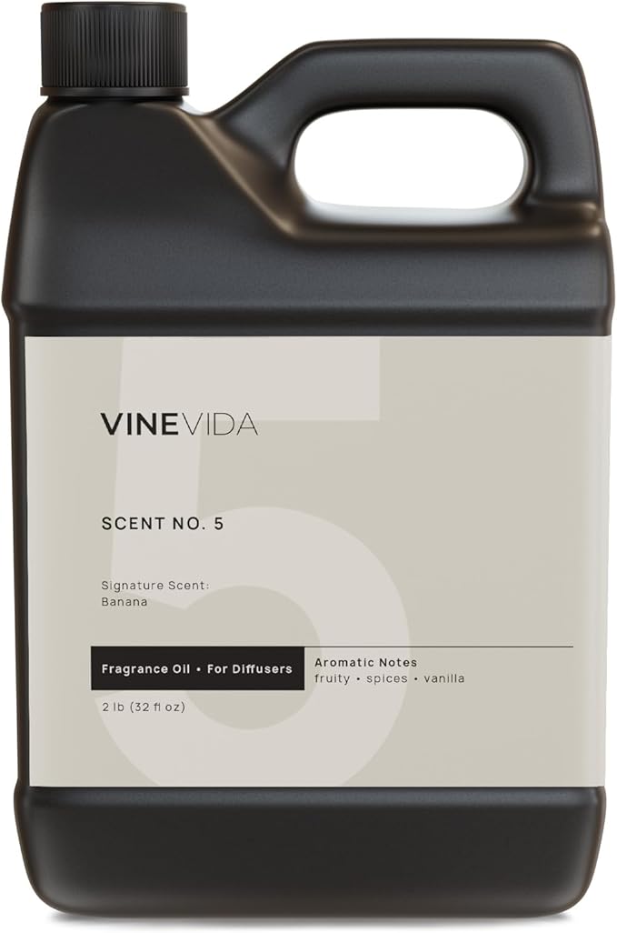 VINEVIDA [32 Fl Oz] Banana Fragrance Oil for Cold Air Diffusers, Essential Oils for Diffuser Oil Refill & Air Freshener Room Spray - Bloomnest