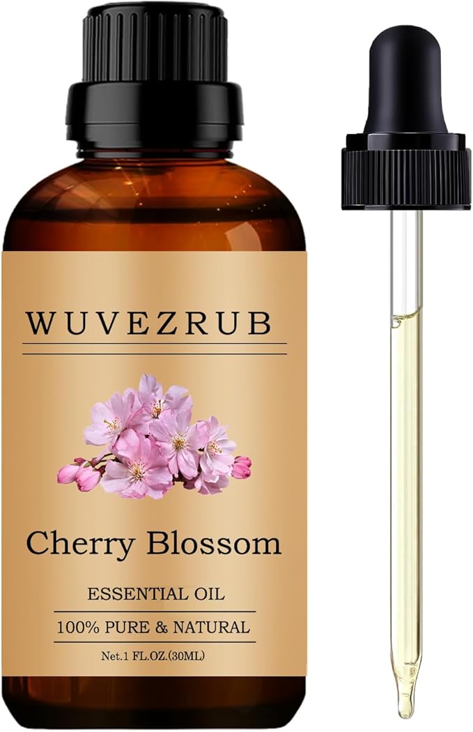Cherry Blossom Essential Oils, 30ML Pure and Natural Essential Oil for Aromatherapy Diffuser - Cherry Blossom /1 Fl Oz - Bloomnest