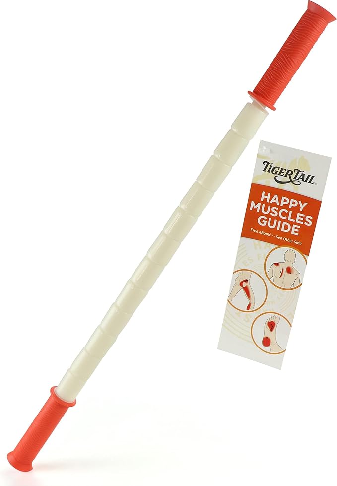 Tiger Tail The Stick - Bendy 22” Flexible Muscle Roller Stick for Myofascial Release & Trigger Points - Bendable Deep Tissue Massager for Legs, Back, Shoulders - Relieve Soreness & Improve Recovery - Bloomnest