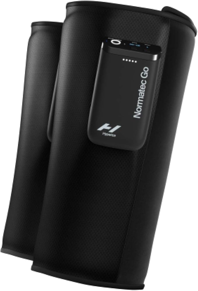 Hyperice Normatec Go Calf - Recovery System with Patented Dynamic Compression Massage Technology - Targeted Relief for Pain and Inflammation - FSA-HSA - Bloomnest