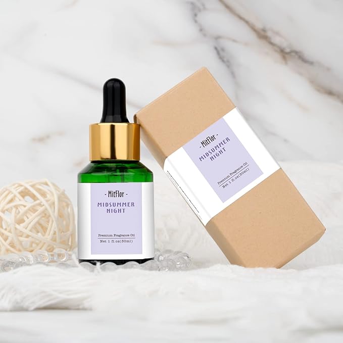 Midsummer Night Fragrance Oil, MitFlor Single Scented Oil, Large Size Premium Grade Fragrance Oil for Soap & Candle Making, Summer Aromatherapy Essential Oil, Home Fragrance, 30ml - Bloomnest