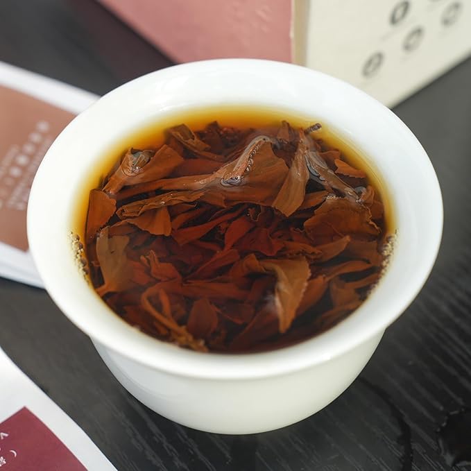 iTeaworld Chinese Flower Tea Sampler - 6 Flavor Mixed Pack (Jasmine Black/Green/Tieguanyin/Liu Bao Tea, Osmanthus Tieguanyin, Rose Black Tea), Assorted Tea, 20 Individual Small Packages, 3.53oz - Bloomnest