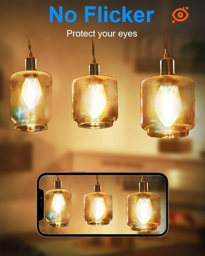 Salt Lamp Bulbs - 15 Watt Light Bulbs for Scentsy Wax Warmer - C7 Replacement Bulbs for Plug in Wax Diffuser- Warmwhite - Dimmable,15 Packs - Bloomnest