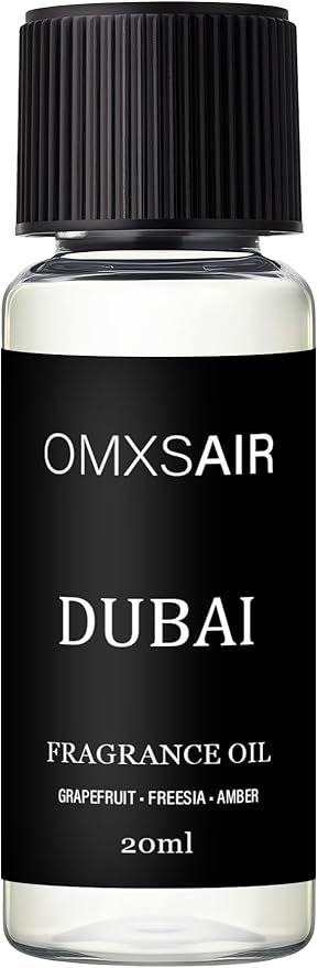 Luxury Hotel Scent Dubai Oil Diffuser Refill Kit | Long Lasting Essential Oil for Large Room, HVAC & Car Waterless Fragrance Diffusers| Nanotech Formula| Spa Calming Aromatherapy Oil (20ml/0.7FL oz) - Bloomnest
