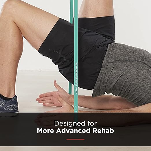 THERABAND High Resistance Band, Elastic Super Bands For Improving Flexibility, Injury Rehab, & Full Body Workouts, Heavy Duty Stretch Bands For Powerlifting, Medium, Green, 25 Lbs. Resistance - Bloomnest