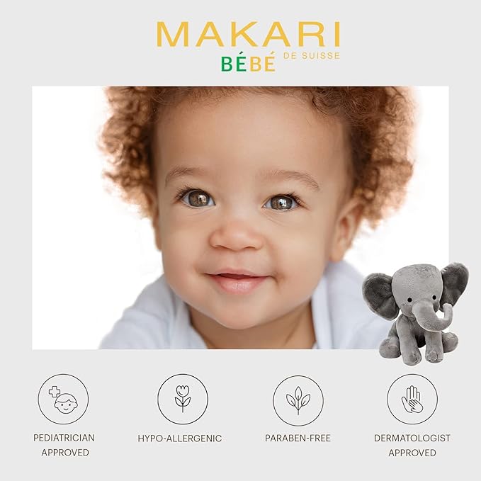Makari Softness Care Baby Oil with Sweet Almond, Chamomile & Vitamins C & E, Hypoallergenic & Paraben-Free, Ideal for All Skin Types, Formulated for Sensitive and Delicate Newborn Skin - Bloomnest
